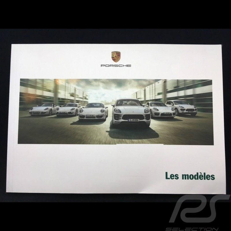 Broschüre Porsche Full range 2014 ref WSLU1501000530 FR/WW