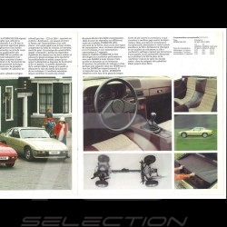 Porsche Brochure Porsche Range 1978 in french