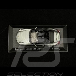 Porsche 997 Carrera GTS Cabriolet 2011 gris 1/43 Minichamps 410060130