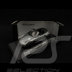 Porsche 997 Carrera GTS Cabriolet 2011 gris 1/43 Minichamps 410060130
