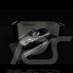 Porsche 997 Carrera GTS Cabriolet 2011 gris 1/43 Minichamps 410060130