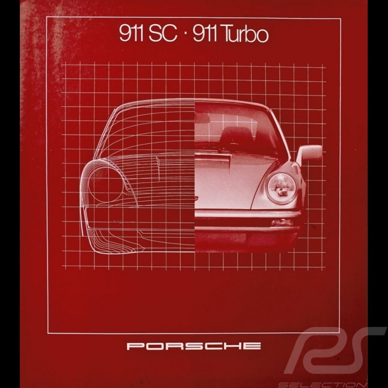 Brochure Porsche 911 SC / 911 Turbo 1981 en  français ref WVK110930