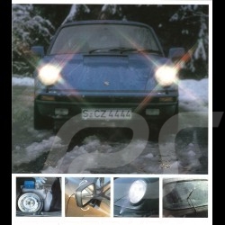 Porsche Broschüre 911 SC / 911 Turbo 1981 in Französich ref WVK110930