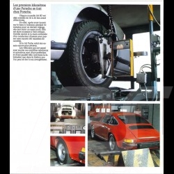 Porsche Broschüre 911 SC / 911 Turbo 1981 in Französich ref WVK110930