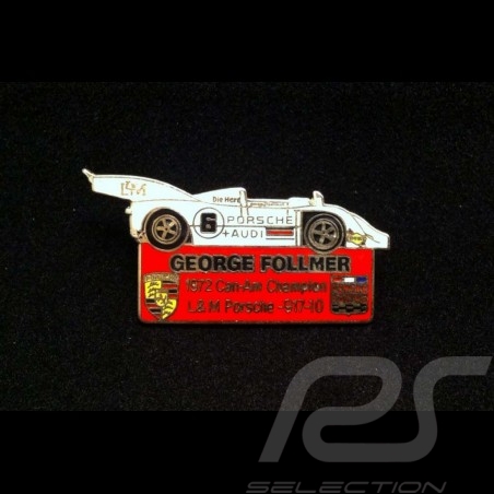 Porsche badge Porsche 917 / 10 Follmer n° 6 L&M CanAm 1972 Champion