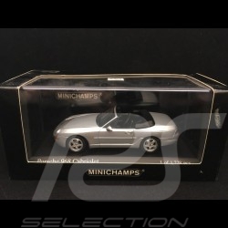 Porsche 968 Cabriolet 1994 gris argent 1/43 Minichamps 400062332