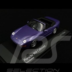 Porsche 968 Cabriolet 1994 Pourpre 1/43 Minichamps 400062331