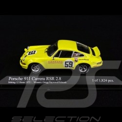 Porsche 911 Carrera RSR 2.8 Sieger Sebring 1973 n° 59 1/43 Minichamps 430736999