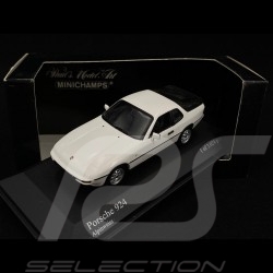 Porsche 924 1984 White 1/43 Minichamps 400062120