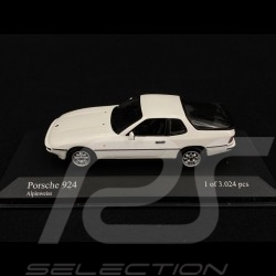 Porsche 924 1984 White 1/43 Minichamps 400062120