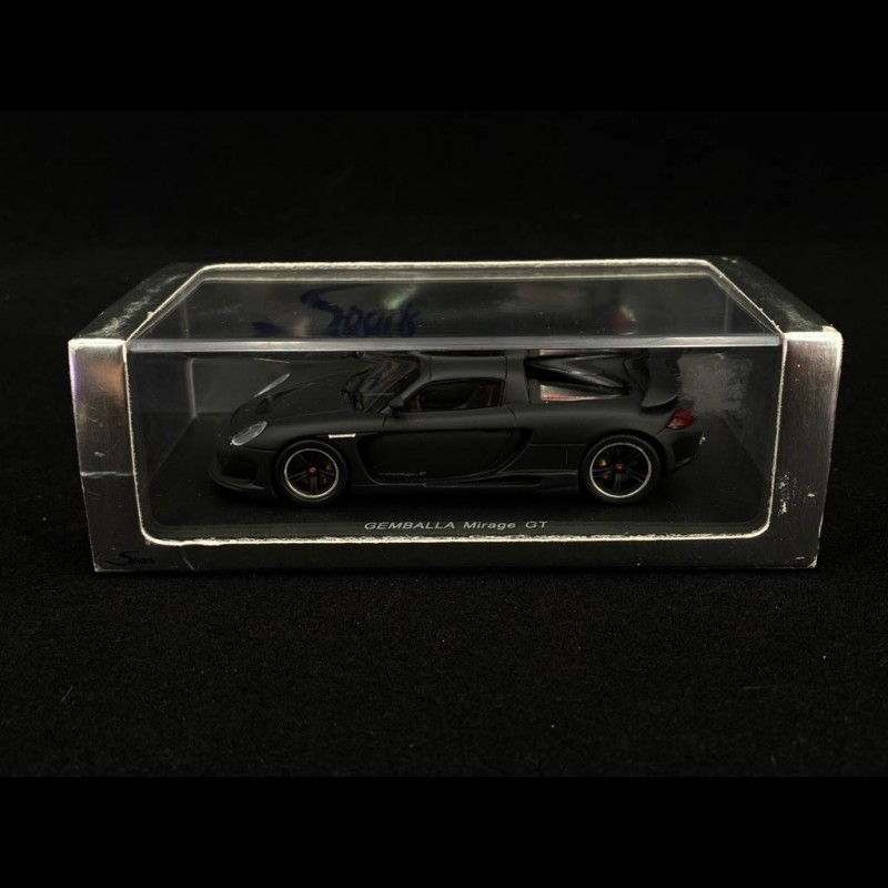 Porsche Gemballa Mirage GT matte black 1/43 Spark S0721