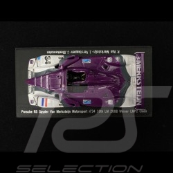 Porsche RS Spyder Evo Vainqueur Winner Sieger Le Mans 2008 n° 34 1/43 Spark S1482