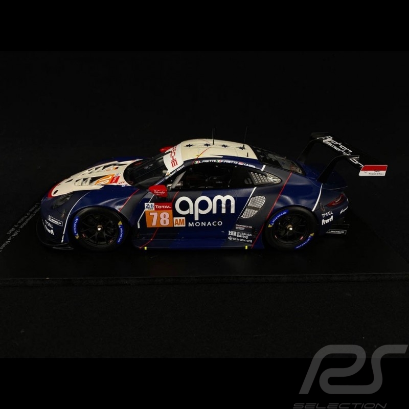 Porsche 911 RSR typ 991 n° 78 Proton racing Le Mans 2019 1/18 Spark 18S441