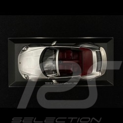 Porsche 911 typ 992 Turbo S Cabriolet 2020 GT Silbergrau 1/43 Minichamps WAP0201790K