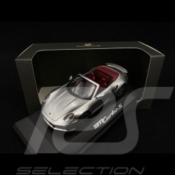 Porsche 911 typ 992 Turbo S Cabriolet 2020 GT Silbergrau 1/43 Minichamps WAP0201790K
