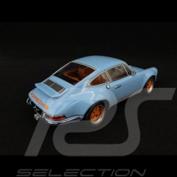 Singer Porsche 911 Coupé bleu clair/orange light blue hellblau1/18 KK Scale KKDC180441