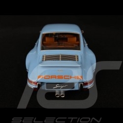 Singer Porsche 911 Coupé light blue/orange 1/18 KK Scale KKDC180441