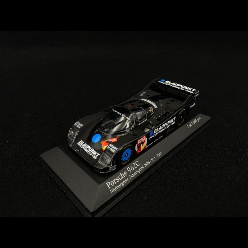 Minichamps 1:43 Porsche 962C #1 Nürburgring Supersprint 1986 H.J. Stuck