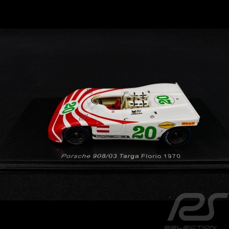 Porsche 908 03 Targa Florio 1970 n° 20 1/43 Spark S4627