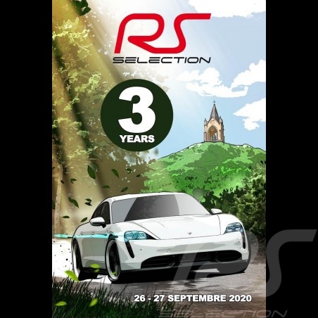 Affiche originale Selection RS 3ème anniversaire du showroom