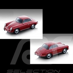 Vorbestellung Porsche 356 Karmann Hardtop 1961 Rot 1/18 Tecnomodel TM18