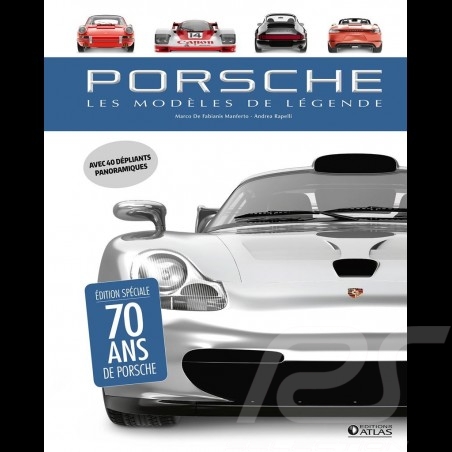Book Porsche les modèles de légende - Edition spéciale 70 ans de Porsche