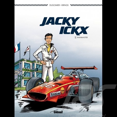 Buch Comic Jacky Ickx - Band 1 - Rainmaster - französich
