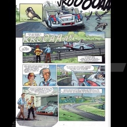 Buch Comic Jacky Ickx - Band 2 - Monsieur Le Mans - französich
