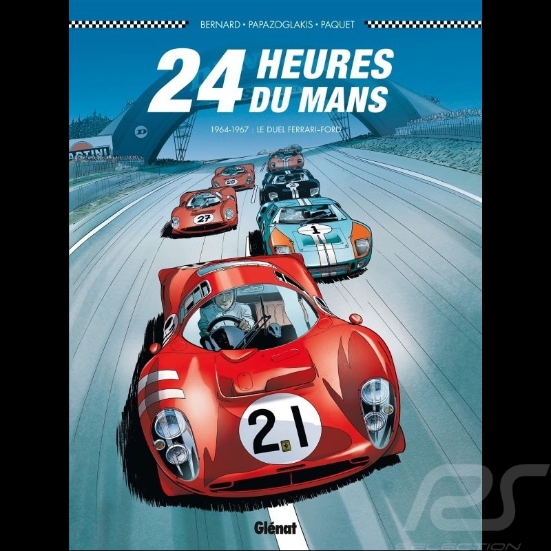 Book Comic 24h du Mans - 1964-1967 - Le duel Ferrari-Ford - french