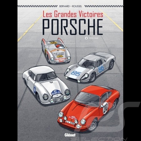 Book Comic Les Grandes victoires Porsche - Tome 1 - 1952-1968 - french