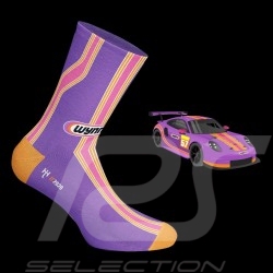 Wynn's 911 RSR Socken Rosa / Viola / Orange - Unisex