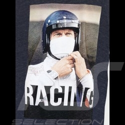 Steve McQueen T-Shirt Racing Le Mans Marineblau - Herren