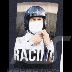 T-shirt Steve McQueen Racing Le Mans Bleu marine - homme