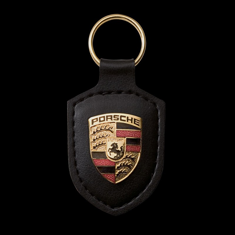 Porsche Schlüsselanhänger Wappen schwarz WAP0500900E