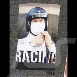 Steve McQueen T-Shirt Racing Le Mans Dunkelgrau - Herren