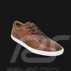 Driving shoes Sport sneaker Brown Leather - men