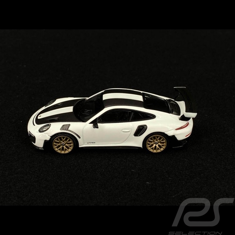 Porsche 911 GT2 RS type 991.2 2018 blanc métallisé white weiß metallic  1/64 Truescale MGT00086-L