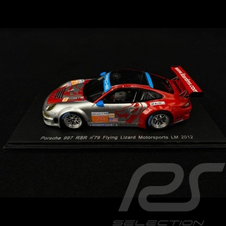 Porsche 911 RSR type 997 Flying Lizard n° 79 Le Mans 2012 1/43 Spark S3738