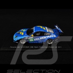 Porsche 911 GT3 RSR type 997 Felbermayr Proton n° 88 Le Mans 2011 1/43 Spark S3420