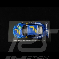 Porsche 911 GT3 RSR type 997 Felbermayr Proton n° 88 Le Mans 2011 1/43 Spark S3420
