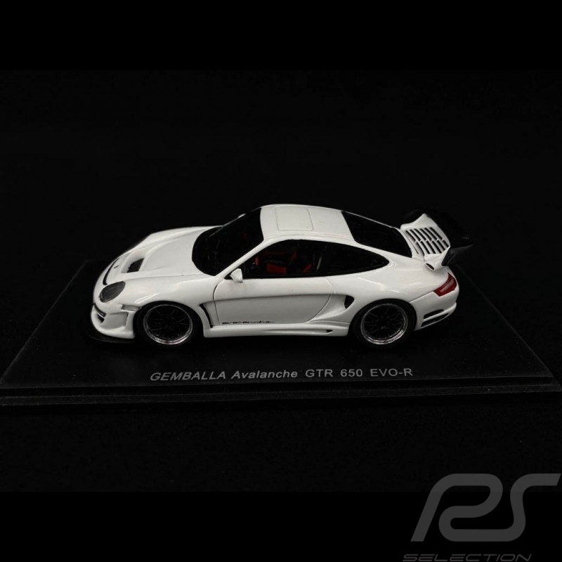 Porsche Gemballa Avalanche GTR 650 EVO 2007 blanc 1/43 Spark S0719 Porsche Gemballa Avalanche GTR 650 EVO 2007 blanc 1/43 Spark S0719