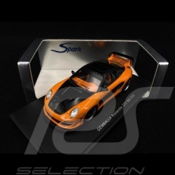 Porsche Gemballa Avalanche GT2 600 EVO 2008 orange et noir black schwarz 1/43 Spark S0718