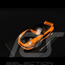 Porsche Gemballa Avalanche GT2 600 EVO 2008 orange et noir black schwarz 1/43 Spark S0718