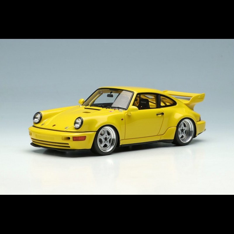 Solido 1:18 Porsche 911 (964) Carrera 3.8 RS – Jaune Vitesse – 1990