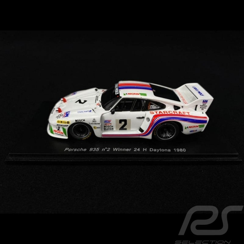 Porsche 935 Liqui Moly n° 2 Sieger 24H Daytona 1980 1/43 Spark 43DA80