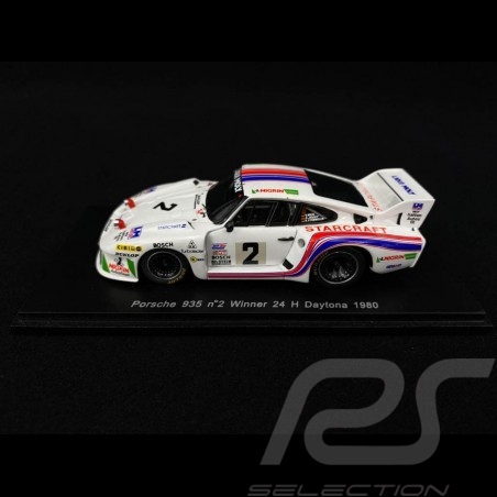 Porsche 935 Liqui Moly n° 2 Vainqueur 24H Daytona 1980 1/43 Spark 43DA80