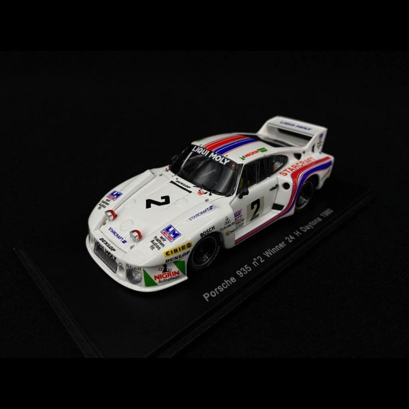 Porsche 935 Turbo N°2 Miniature 1/18 MCG – Vainqueur 24H Daytona 1980, Neuve