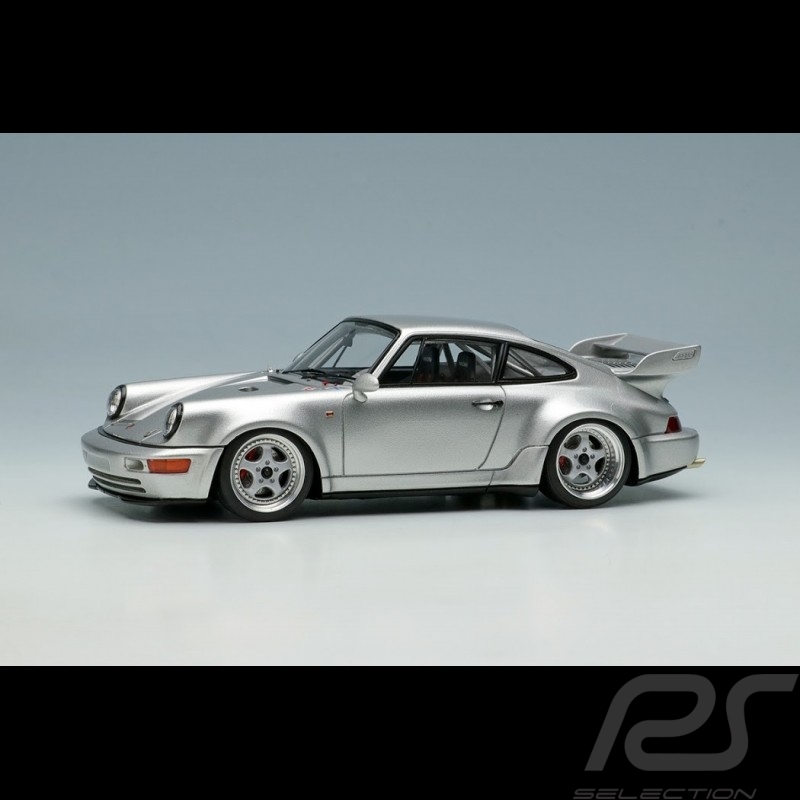 Porsche 911 Carrera RSR 3.8 Type 964 1993 Gris argent 1/43 Make Up Vision VM162D
