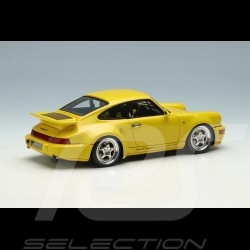 Porsche 911 Turbo S Light Weight Type 964 1992 Jaune vitesse 1/43 Make Up Vision VM159A