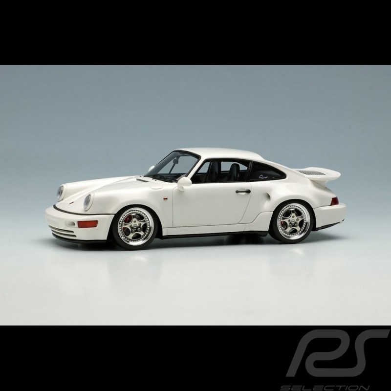 Porsche 911 Turbo S Light Weight Type 964 1992 Weiß 1/43 Make Up Vision VM159C